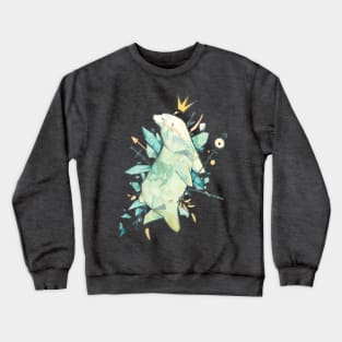 Polar bear king Crewneck Sweatshirt